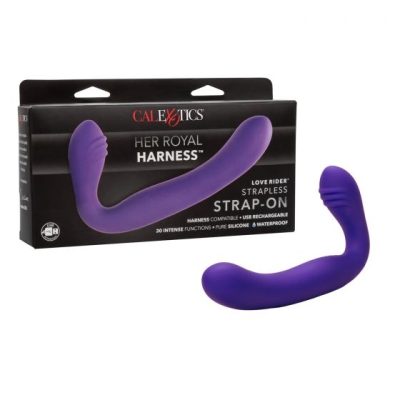 Love Rider Strapless Strap-On - Sans Harnais Rechargeable - California Exotics