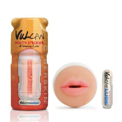 Mouth Stroker - Warming Lube - Cyberskin - Masturbateur - Vulcan