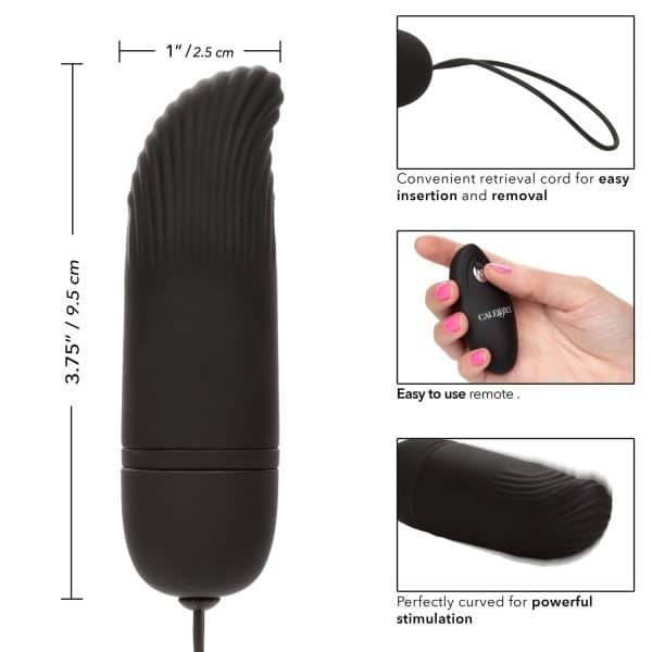 Silicone Remote Ridged G - Vibrateur à Distance - California Exotics – Image 2