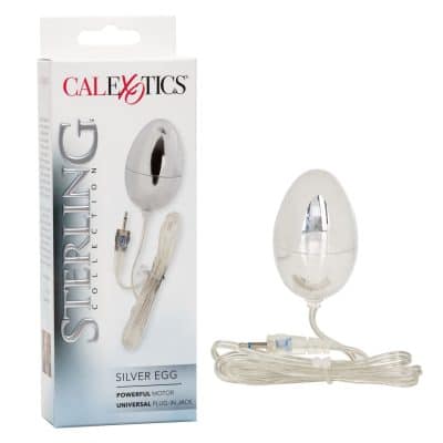 Silver Egg - Sterling Collection - Oeuf Vibrant - California Exotics
