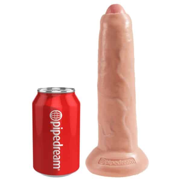 9 Uncut Cock - Gode Réaliste Non Circoncis - King Cock