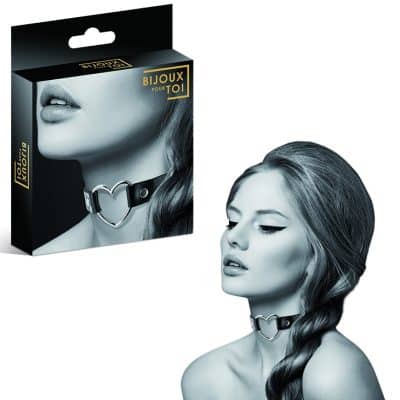 Collier Fetish avec Coeur - Bijoux pour Toi
