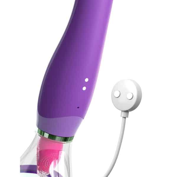 Her Ultimate Pleasure - Pompe et Masseur Clitoridien Rechargeable - Fantasy for Her – Image 5