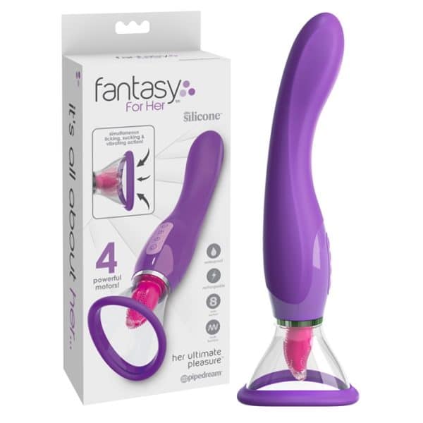 Her Ultimate Pleasure - Pompe et Masseur Clitoridien - Fantasy for Her