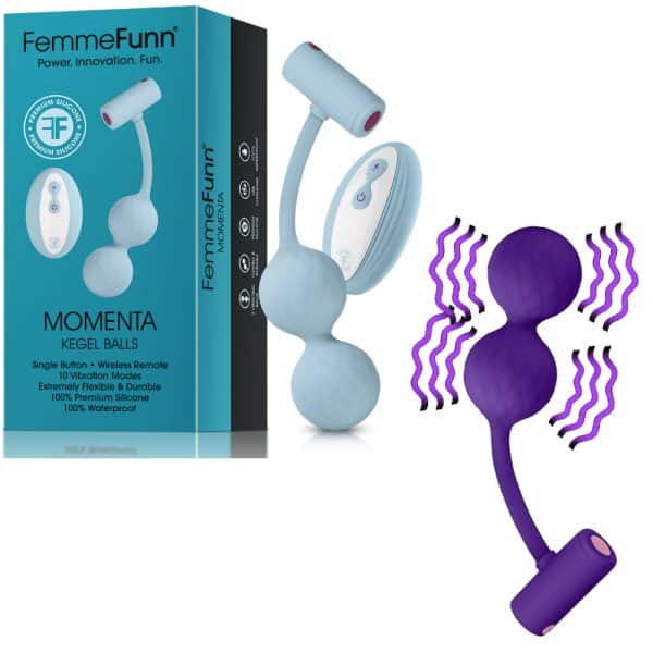Momenta - Boules de Kegel à Distance Rechargeable - FemmeFunn