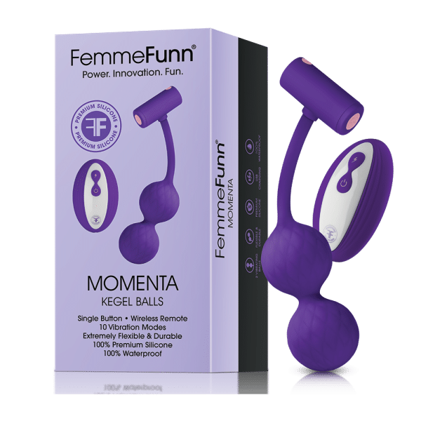 Momenta - Boules de Kegel à Distance Rechargeable - FemmeFunn – Image 2
