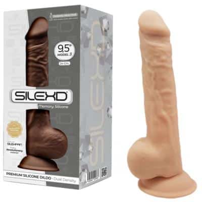 SilexD Memory Silicone 9.5 Model 3 - Gode en Silicone