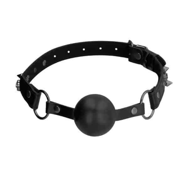 Silicone Ball Gag - Skulls and Bones - Bâillon en Silicone - Ouch!