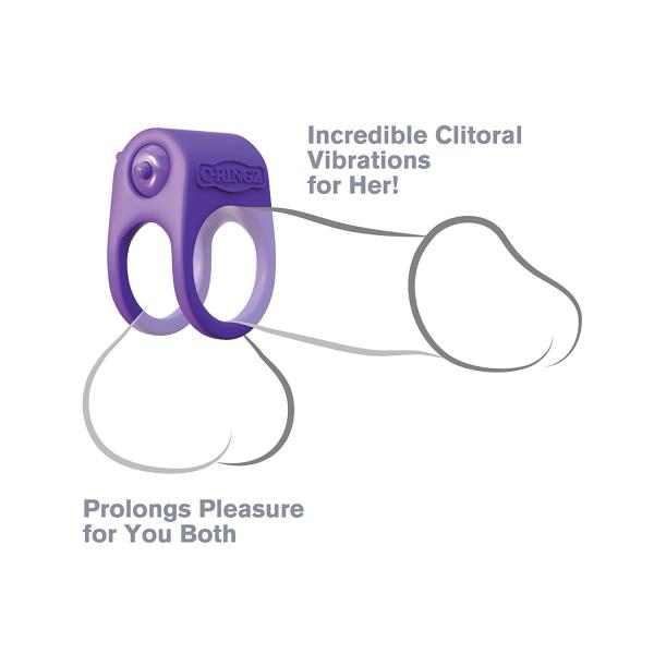 Silicone Duo-Ring - Anneau Double Vibrant - Fantasy C-Ringz – Image 7