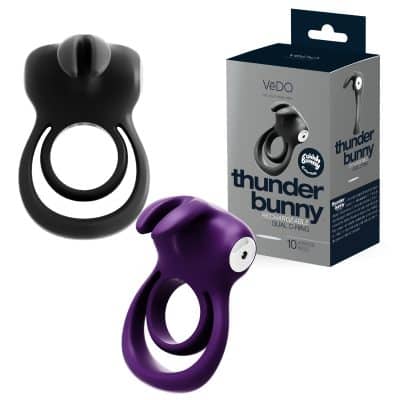 Thunder Bunny - Anneau Vibrant Rechargeable - VèDO