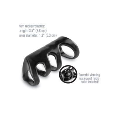 Vibrating Power Cage - Rehausseur de Circonférence Vibrant - Fantasy X-Tensions