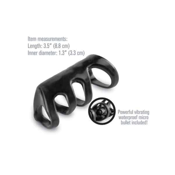 Vibrating Power Cage - Rehausseur de Circonférence Vibrant - Fantasy X-Tensions