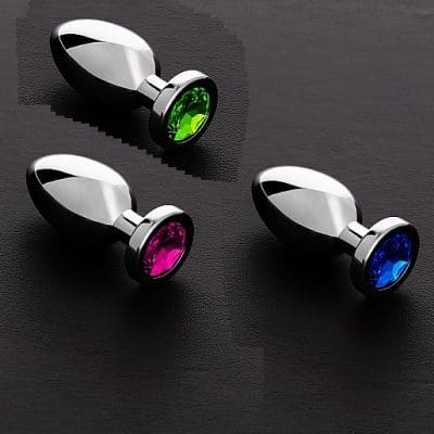 Jewled Butt Plug - Plug Anale avec Bijou (1)