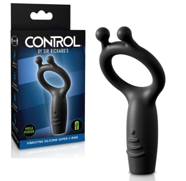 Vibrating Silicone Super C-Ring - Anneau Vibrant Rechargeable - Control – Sir Richard’s (2)