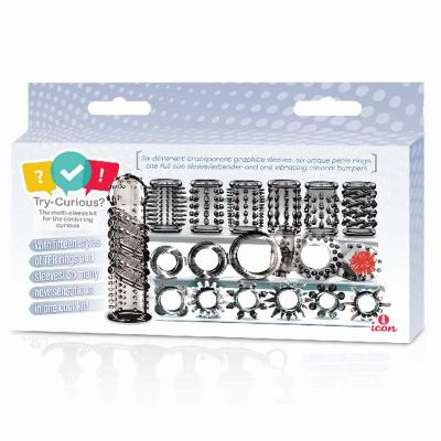 15 Piece Starter Kit - Ensemble d'Anneaux d'Érection - Icon Brands
