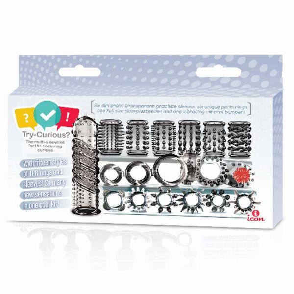 15 Piece Starter Kit - Ensemble d'Anneaux d'Érection - Icon Brands
