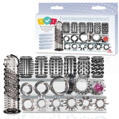 15 Piece Starter Kit - Ensemble d'Anneaux d'Érection - Icon Brands
