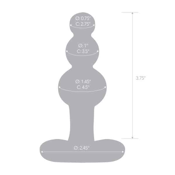 4 Beaded - Gode en Verre - Gläs – Image 6