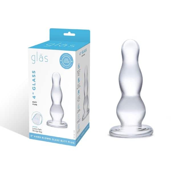 4 Glass Butt Plug - Gode en Verre - Gläs