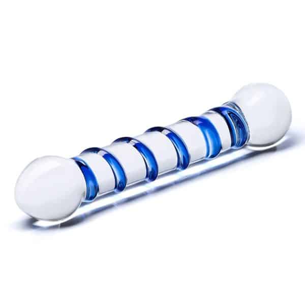 6.5 Spiral Dildo - Gode en Verre - Gläs – Image 3