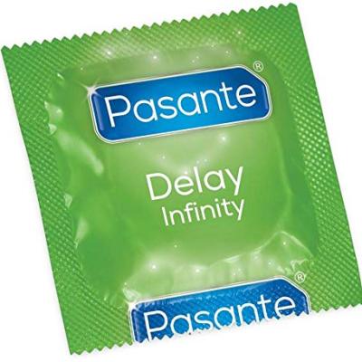 Delay Infinity - Condom avec Désensibilisant - Pasante