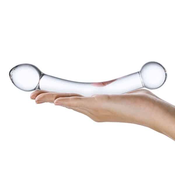 7 Curved Glass G-Spot Stimulator - Gode en Verre - Gläs – Image 5
