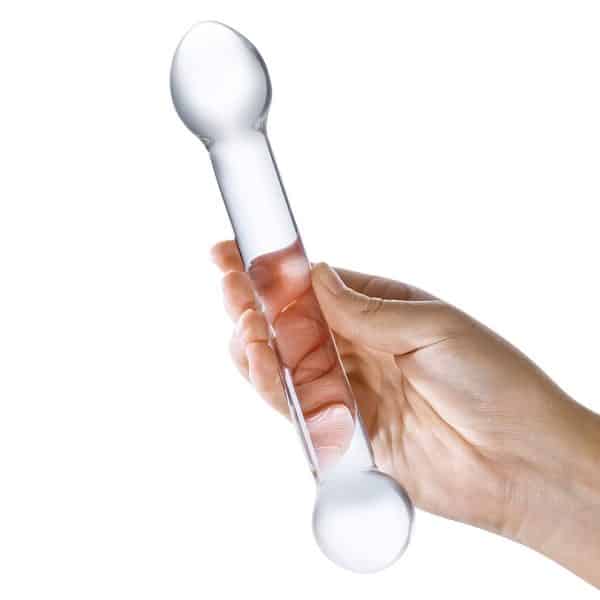 7 Curved Glass G-Spot Stimulator - Gode en Verre - Gläs – Image 4