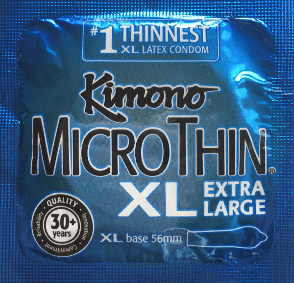Kimono XL - Condom Masculin Extra Large - Kimono – Image 3