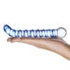 Mr. Swirly 6.5 G-Spot Glass Dildo - Gode en Verre - Gläs