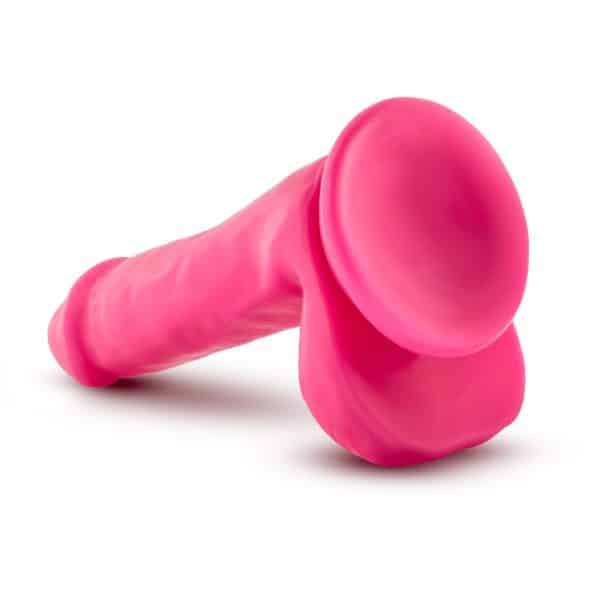 Neo 6 Cock with Balls - Gode Double Densité - Blush – Image 7