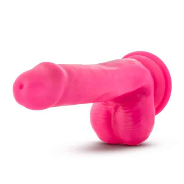 Neo 6 Cock with Balls - Gode Double Densité - Blush – Image 6