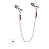 Purple Chain Nipple Clamps - Pinces à Mamelons - California Exotics