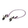Purple Chain Nipple Clamps - Pinces à Mamelons - California Exotics