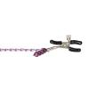 Purple Chain Nipple Clamps - Pinces à Mamelons - California Exotics – Image 2