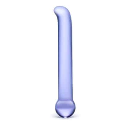 Purple G-Spot Tickler - Gode en Verre - Gläs
