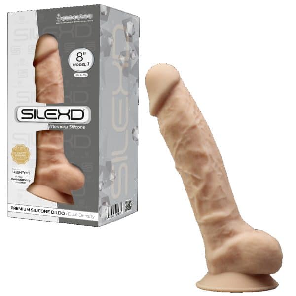 SilexD Memory Silicone 8 Model 1 - Gode en Silicone