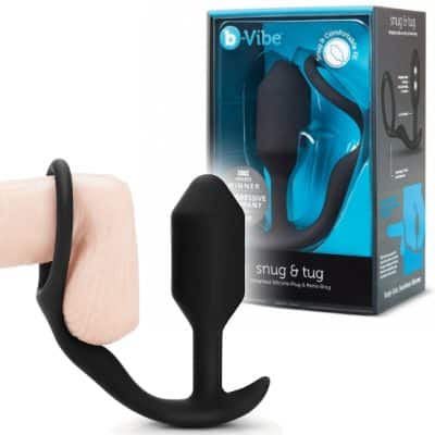 Snug & Tug - Anneau avec Stimulateur Anal - B-Vibe