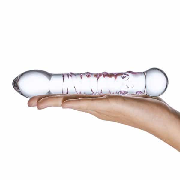Spiral Staircase Full Tip Dildo - Gode en Verre - Gläs – Image 5