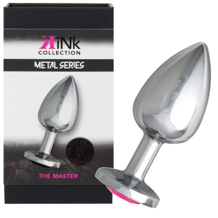 The Master - Metal Series - Plug Anale avec Bijou - Kink Collection