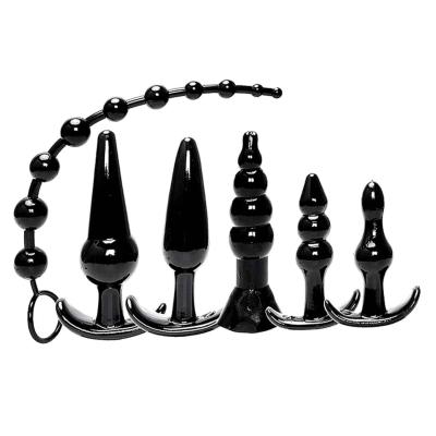 Try-Curious Anal Plug Kit Black - Ensemble de Jouets Anaux - Icon Brands