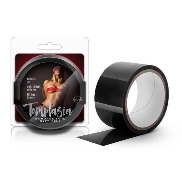 Bondage Tape 60ft - Temptasia - Ruban de Bondage - Blush – Image 2