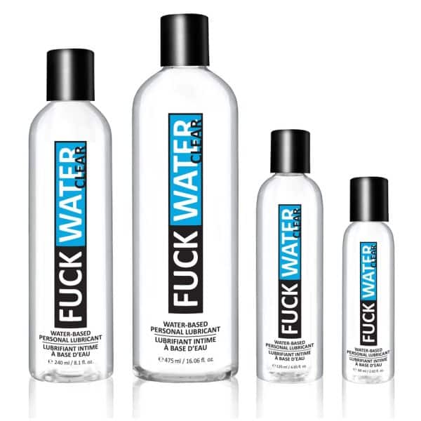 Fuck Water Clear - Lubrifiant Eau