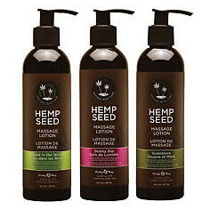 Hemp Seed Massage Lotion - Crème de Massage - Earthly Body