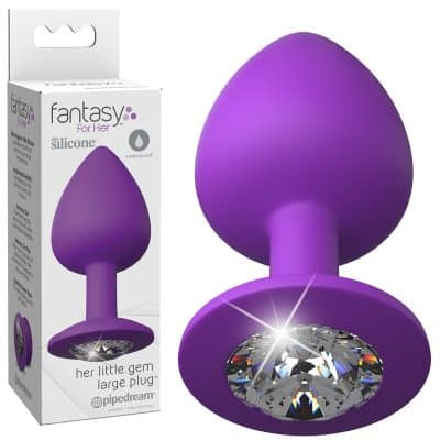Her Little Gems Large Plug - Plug Anale avec Bijou - Fantasy For Her