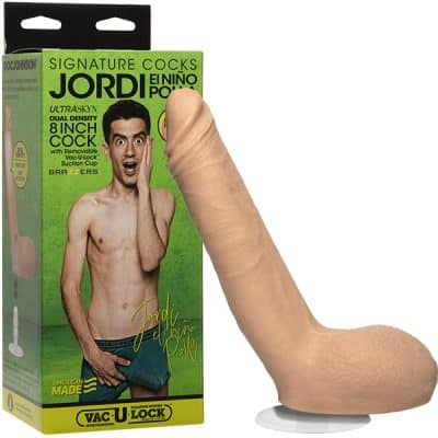 Jordi El Nino Polla - Vac-U-Lock - Gode Signature - Doc Jonhson