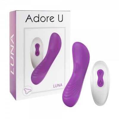 Luna - Masseur Clitoridien Regearble à Distance - Adore U