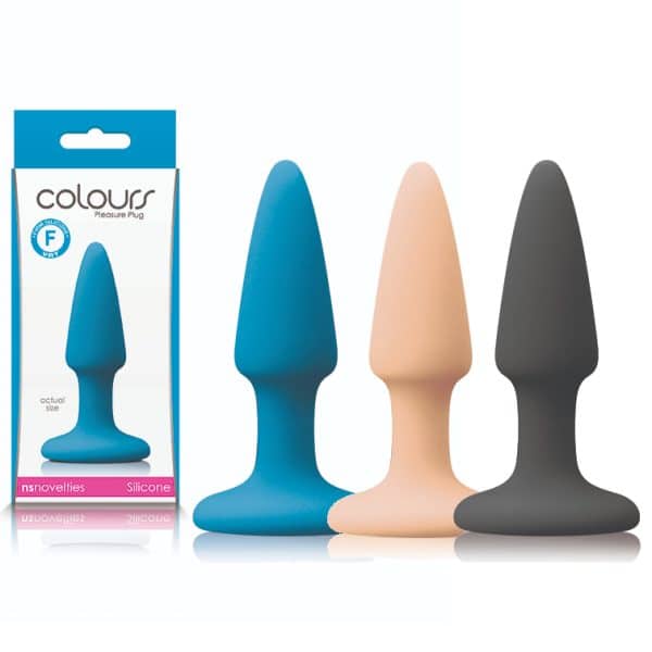 Mini - Colours Pleasure Plug - Plug Anale - NS Novelties