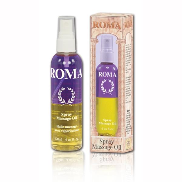Roma Huile de Massage avec Vaporisateur
