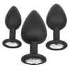 Silicone Gems Anal Kit - Ensemble de Plugs Anales avec Bijoux - California Exotics