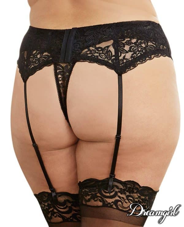 Porte-Jarretelle en Dentelle - 8735X - Grande Taille - Dreamgirl – Image 5